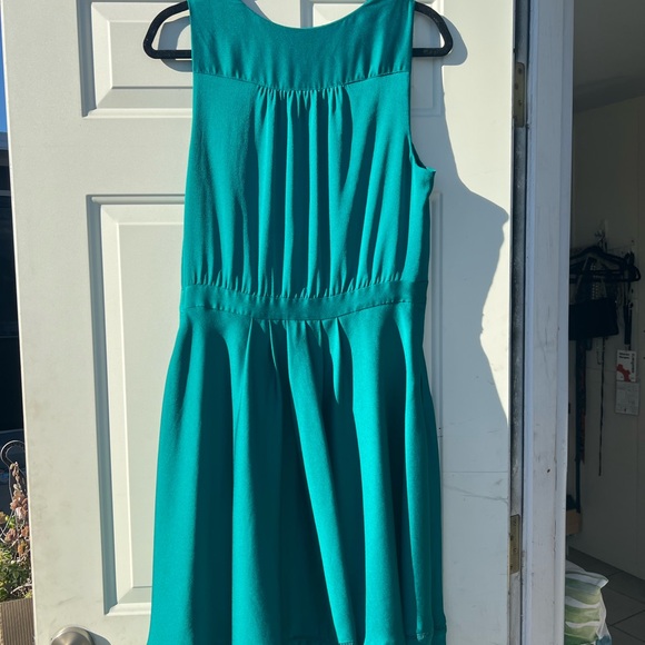 Banana Republic Vibrant Teal Dress - Picture 2 of 3